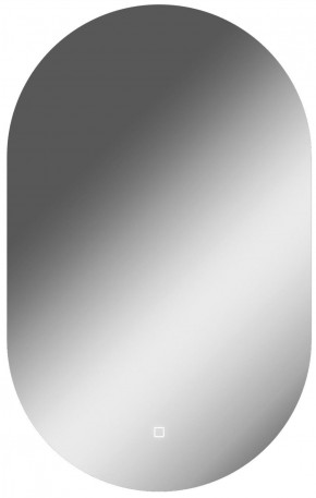 Зеркало Дакка 800х500 с подсветкой Домино (GL7036Z) в Приобье - priobie.ok-mebel.com | фото 1