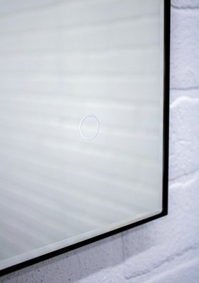 Зеркало Eclipse 100 black с подсветкой Sansa (SE1032Z) в Приобье - priobie.ok-mebel.com | фото 6