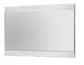 Зеркало навесное 33.13 "Лючия" бетон пайн белый в Приобье - priobie.ok-mebel.com | фото