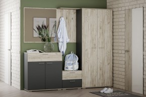 Зеркало НМ 040.01 "Санти" (Крафт Серый) в Приобье - priobie.ok-mebel.com | фото 2