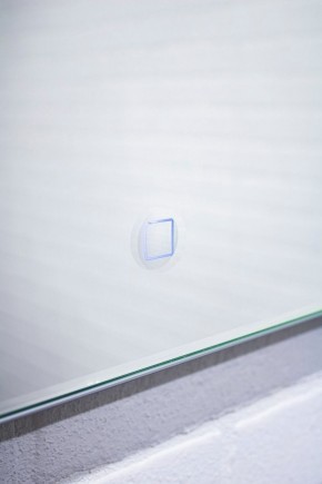 Зеркало Quadro 100 alum (линза) с подсветкой Sansa (SQL1030Z) в Приобье - priobie.ok-mebel.com | фото 7